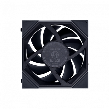 Lian Li UNI FAN TL-LCD REVERSE 3x120mm Siyah Kasa Fanı (G99.12RTLLCD3B.00)